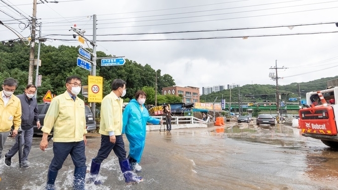경기도, 호우 피해 복구와 예방에 모든 역량 집중