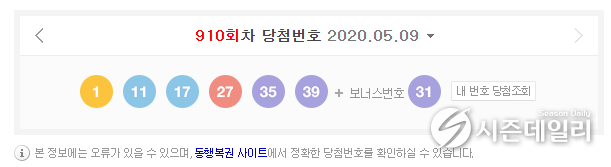 동행복권 제공