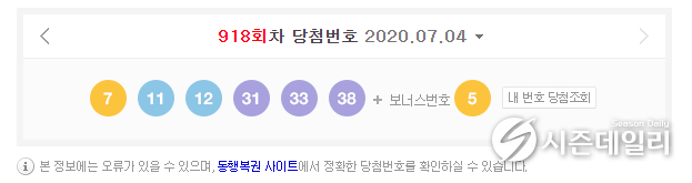 동행복권 제공