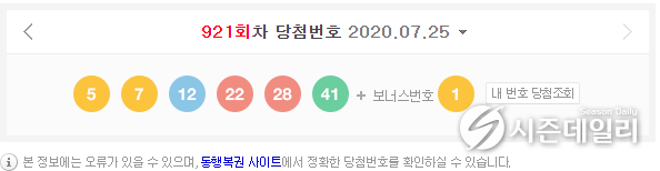 동행복권 제공