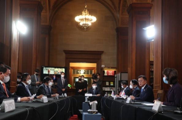 21일(현지시간), 한미 비즈니스 라운드 테이블