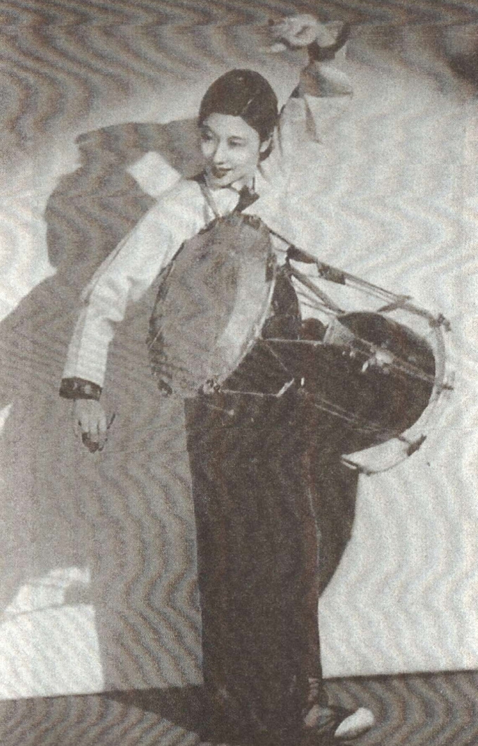 1942년 장구춤, 최승희